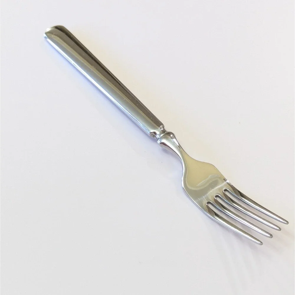 MSE Martha Stewart EMPIRE Stainless Flatware Salad Fork Heavy Handle 7 1/4
